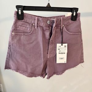 People Zara denim shorts